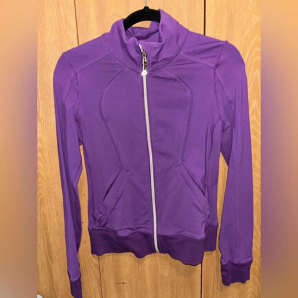 Purple Lululemon zip up